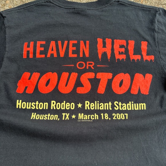 2007 ZZ Top Houston Rodeo Tour Tshirt Size S - Picture 4 of 4